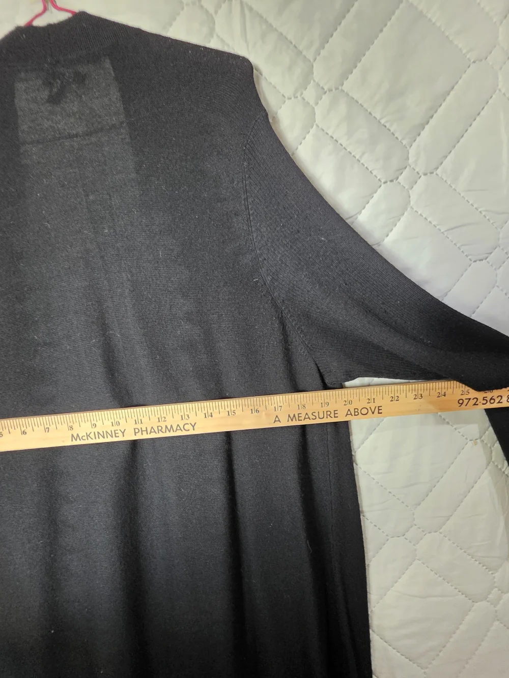 Eileen Fisher Organic Linen Knit Duster Cardigan Sz XL Medium Black Lightweight